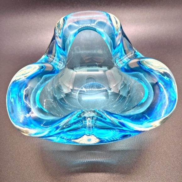 Murano Other - 1960s Murano Alfredo Barbini Bowl/Ashtray - Sommerso Glass - Italy - Rare
